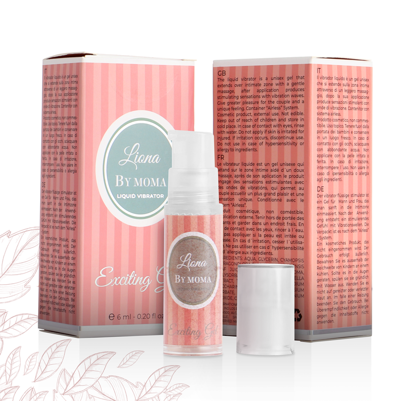 LIONA BY MOMA - VIBRATEUR GEL LIQUIDE EXCITANT 6 ML