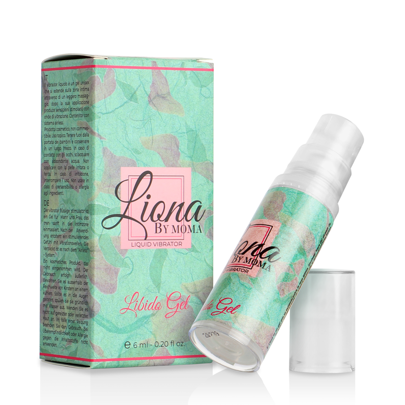 LIONA BY MOMA - GEL LIBIDO VIBRADOR LIQUIDO 6 ML