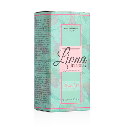 LIONA BY MOMA - LIBIDO GEL LIQUIDE VIBRATEUR 15 ML