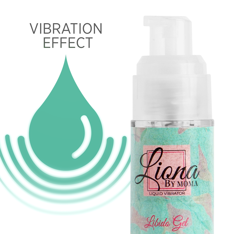LIONA BY MOMA - LIBIDO GEL LIQUIDE VIBRATEUR 15 ML