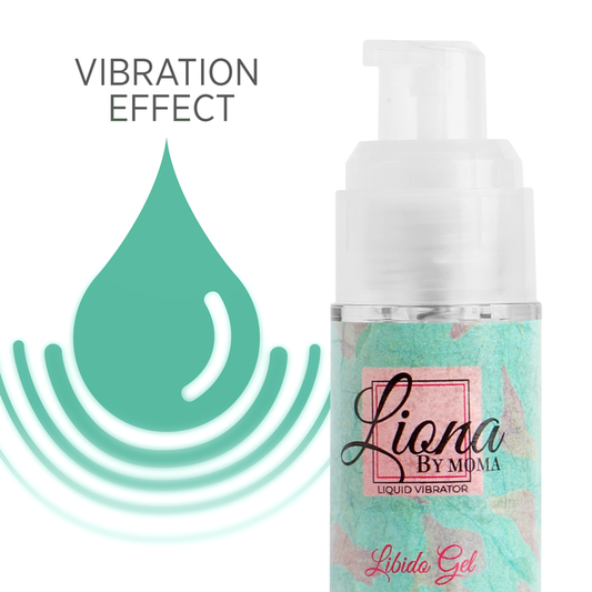 LIONA BY MOMA - LIBIDO GEL LIQUIDE VIBRATEUR 15 ML
