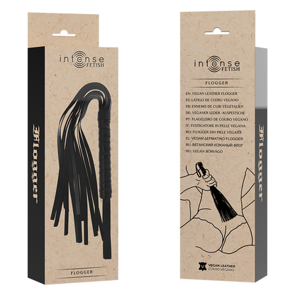 INTENSE - FLOGGER DE CUERO VEGANO FETISH