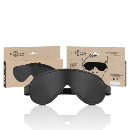 INTENSE - MASQUE FÉTICHISME EN CUIR VEGAN