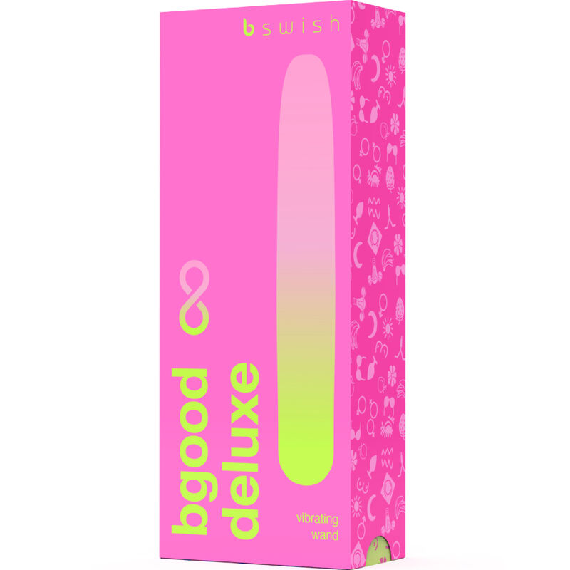 B SWISH - BGOOD INFINITE DELUXE RECHARGEABLE VIBRATOR PINK SILICONE