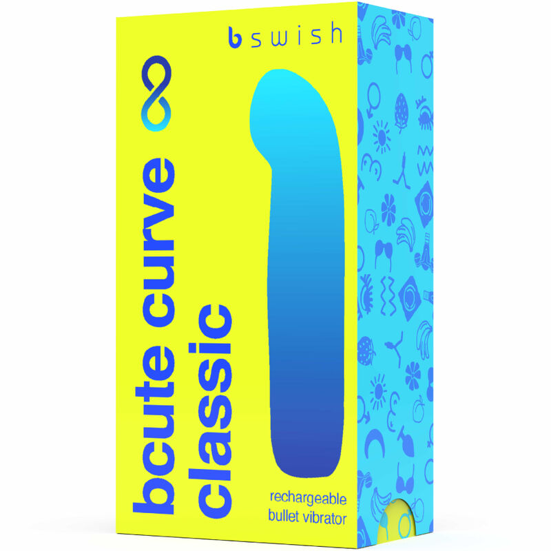 B SWISH - BCUTE CURVE INFINITE CLASSIC VIBRADOR DE SILICONA RECARGABLE AMARILLO