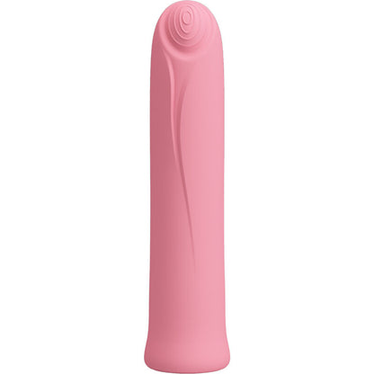 PRETTY LOVE - CURTIS MINI SUPER POWER VIBRATOR 12 PINK SILICONE VIBRATIONS