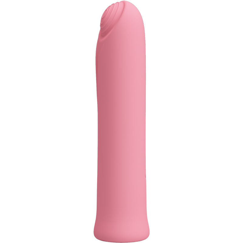 PRETTY LOVE - CURTIS MINI SUPER POWER VIBRATOR 12 PINK SILICONE VIBRATIONS