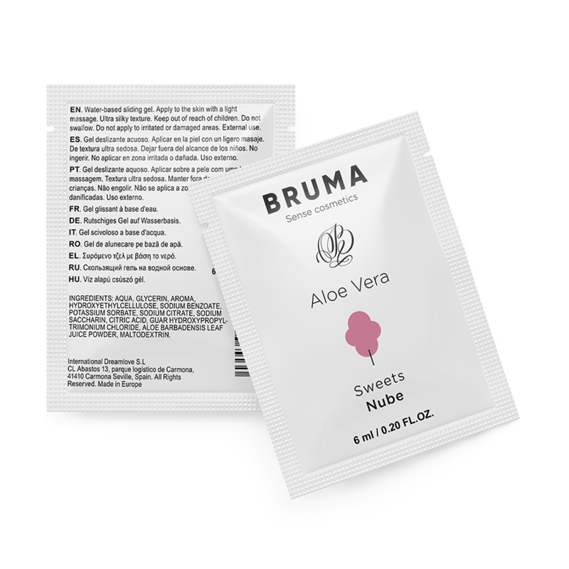 BRUMA - GEL GLISSANT ALOE VERA GOÛT BONBONS 6 ML