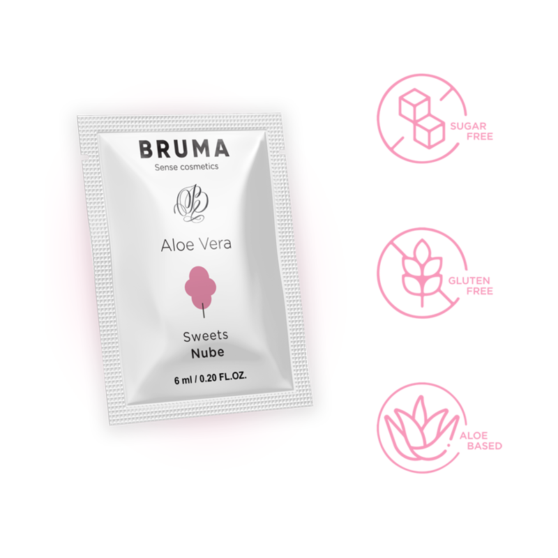 BRUMA - GEL GLISSANT ALOE VERA GOÛT BONBONS 6 ML