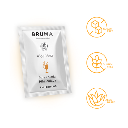 BRUMA - ALOE VERA SLIDING GEL PINA COLADA FLAVOR 6 ML