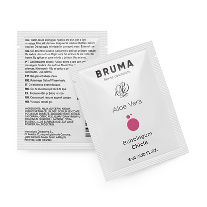 BRUME - GEL GLISSANT À L'ALOE VERA, SAVEUR GOMME, 6 ML