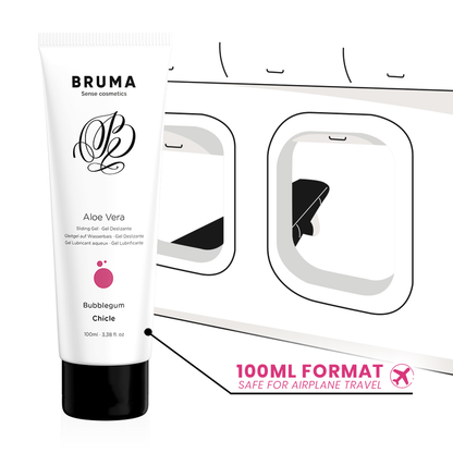 BRUMA - ALOE VERA SLIDING GEL BUBBLEGUM FLAVOR 100 ML