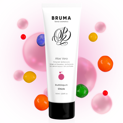 BRUMA - ALOE VERA SLIDING GEL BUBBLEGUM FLAVOR 100 ML