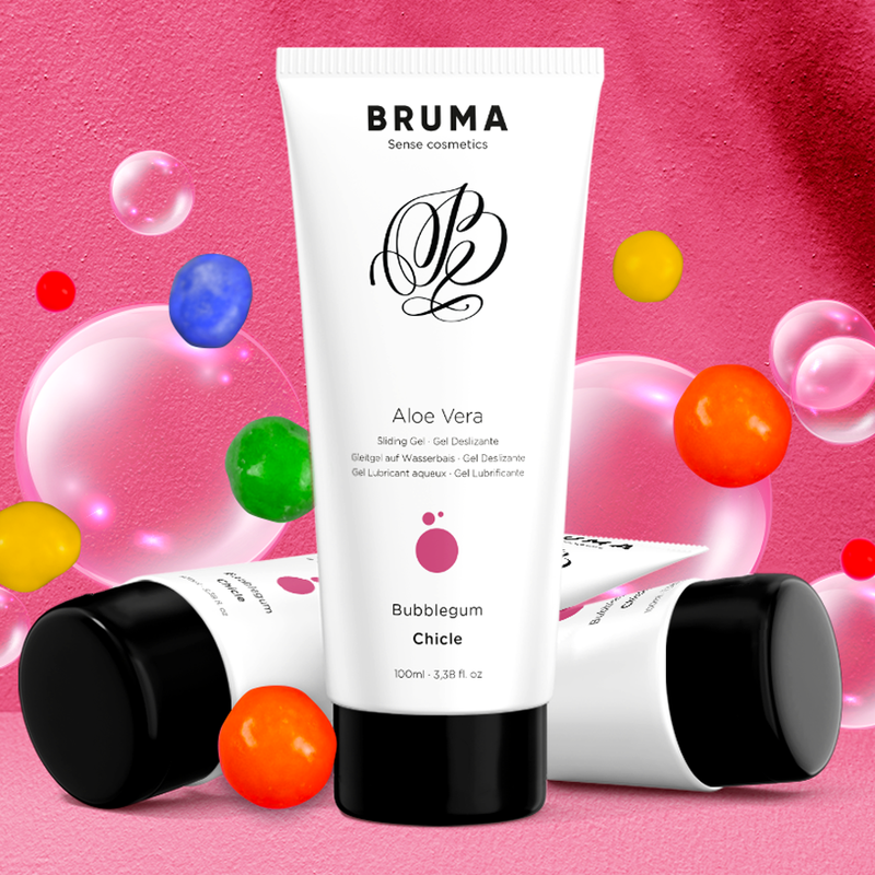 BRUMA - ALOE VERA SLIDING GEL BUBBLEGUM FLAVOR 100 ML