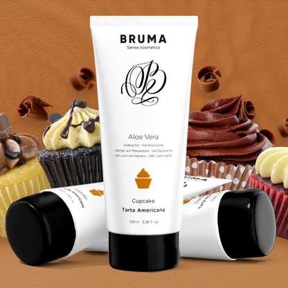 BRUMA - GEL GLISSANT ALOE VERA SAVEUR CUPCAKE 100 ML