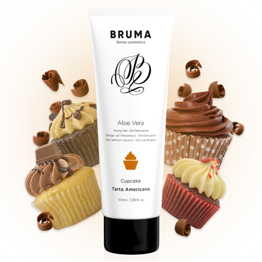 BRUMA - GEL GLISSANT ALOE VERA SAVEUR CUPCAKE 100 ML