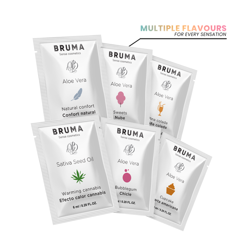 BRUMA - GEL GLISSANT ALOE VERA GOÛT BONBONS 6 ML