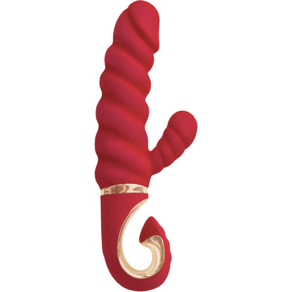 G-VIBE - MINI VIBRATEUR EN SILICONE ROUGE GCANDY