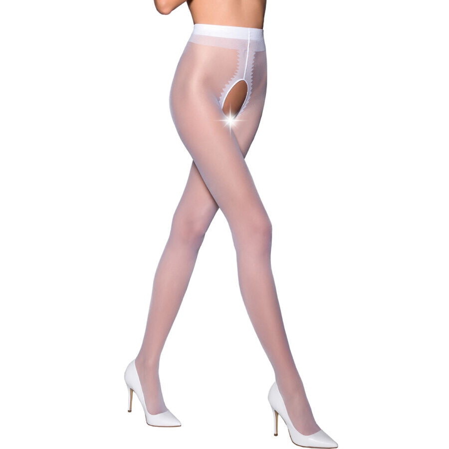 PASSION - COLLANTS TIOPEN 007 BLANC 1/2 20 DEN