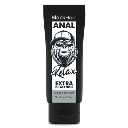 BLACK HOLE -  WATER BASE GEL ANAL DILATION 70 ML