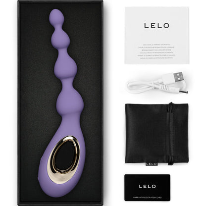 LELO - MASAJEADOR ANAL SORAYA BEADS VIOLETA