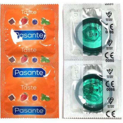 PASANTE - PRÉSERVATIFS PARFUM MENTHE SACHET 144 UNITÉS