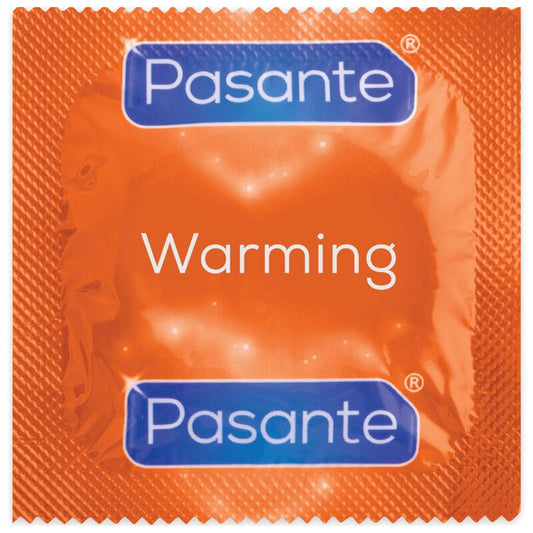 PASANTE - PRESERVATIVOS EFECTO CALOR BOLSA 144 UNIDADES