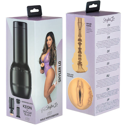 KIIROO - COLECCIÓN FEEL SKYLER LO STARS STROKERS COMPATIBLE CON POWERBLOW