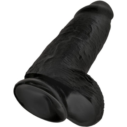 KING COCK - PENE REALISTA CHUBBY 23 CM NEGRO