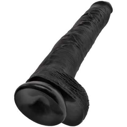 KING COCK - PENE REALISTA CON BOLAS 30,5 CM NEGRO