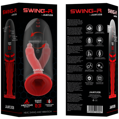 JAMYJOB - SWING-R HEATING EFFECT, SWING TECH AND VIBRATION MASTURBATOR