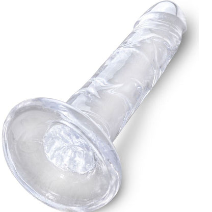 KING COCK - PENE REALISTA CLEAR 15,5 CM TRANSPARENTE