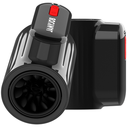 JAMYJOB - MASTURBADOR CON MODO TURBO, TECNOLOGÍA DE GIRO DE 360 Y EMPUJE VORTEX