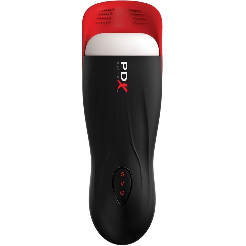 PDX ELITE - STROKER FAP-O-MATIC PRO AVEC BASE POUR TESTICULES