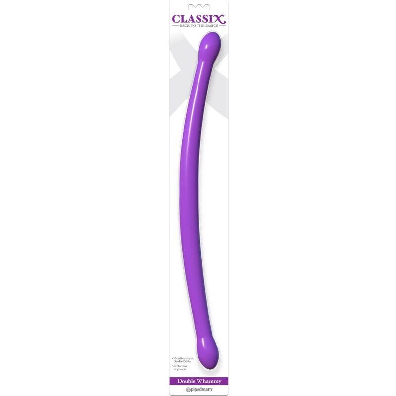 CLASSIX - DOUBLE GODE FLEXIBLE 43,7 CM VIOLET