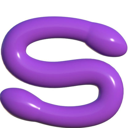 CLASSIX - DOUBLE GODE FLEXIBLE 43,7 CM VIOLET