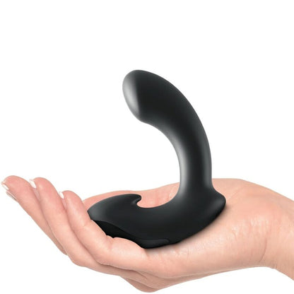 SIR RICHARDS - MASSEUR DE PROSTATE EN SILICONE NOIR POUR POINT P