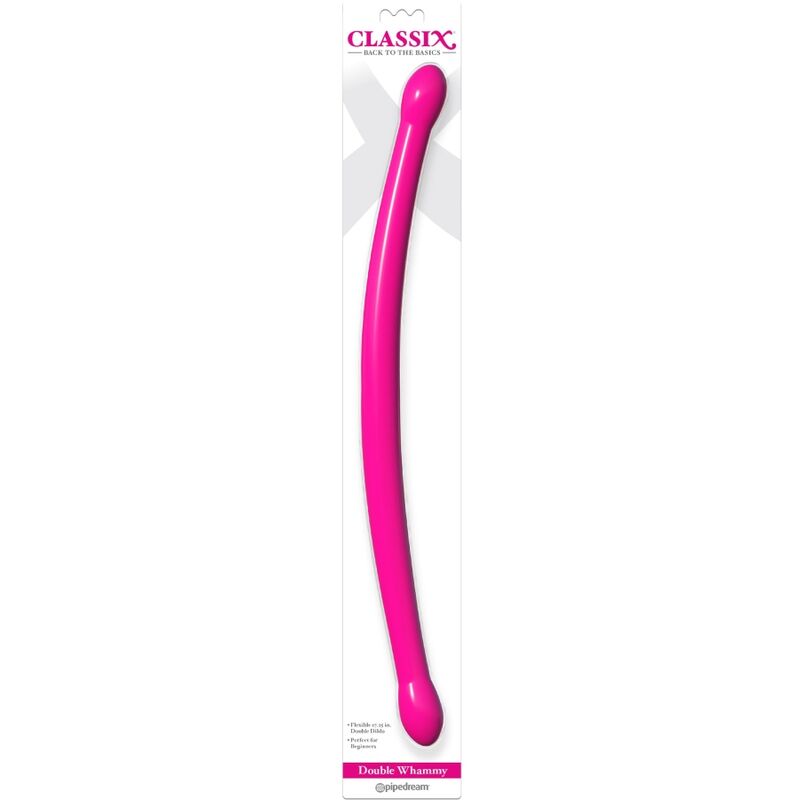 CLASSIX - DOUBLE GODE SOUPLE 43,7 CM ROSE