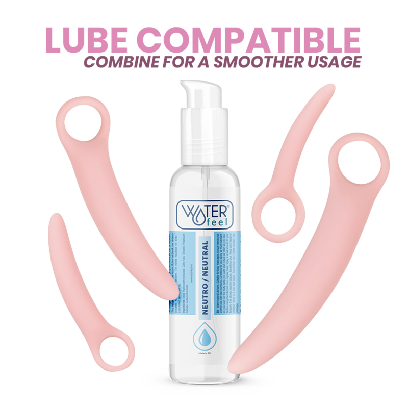 INTIMICHIC - 5-PIECE SILICONE DILATOR SET