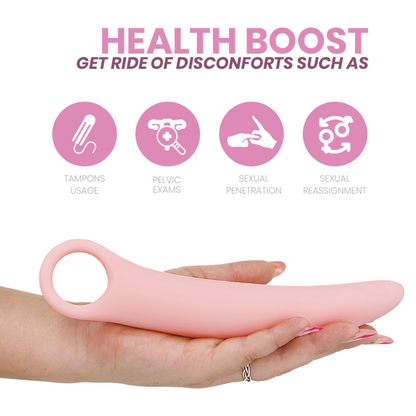 INTIMICHIC - 5-PIECE SILICONE DILATOR SET