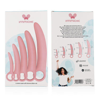 INTIMICHIC - SILICONE DILATOR 5 PIECES SET