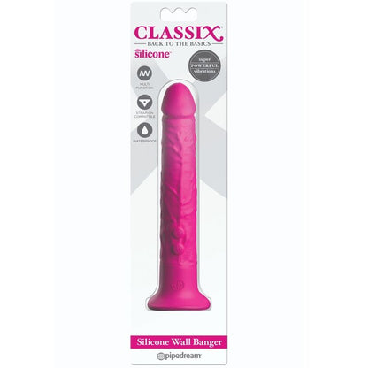 CLASSIX - WALL BANGER DILDO SILICONE 15 CM PINK