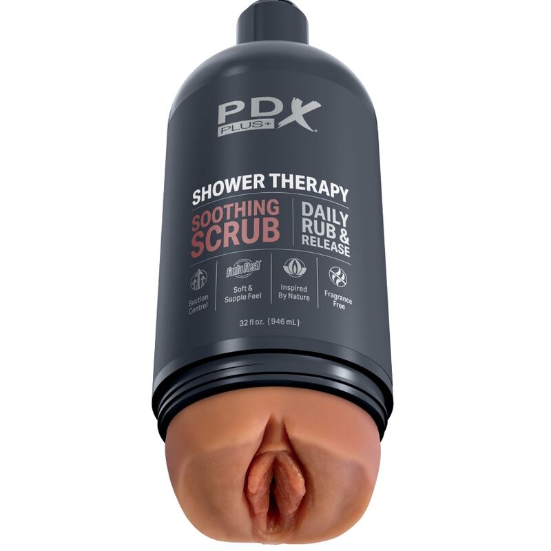 PDX PLUS - MASTURBATEUR STROKER CONCEPTION DE FLACON DISCRET GOMMAGE APAISANT SHAMPOOING CANDY