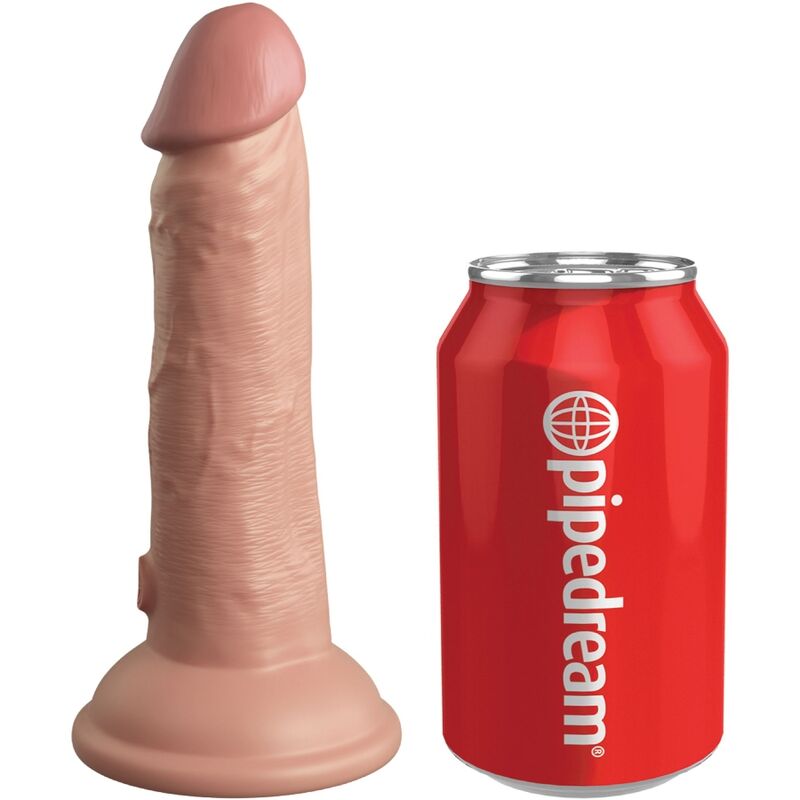 KING COCK - DILDO DE SILICONA REALISTA ELITE 15,2 CM