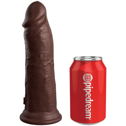 KING COCK - DILDO RÉALISTE EN SILICONE ELITE 20,3 CM MARRON