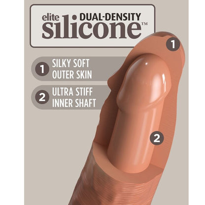 KING COCK - HARNAIS ELITE COMFY RÉGLABLE AVEC GODE 17,8 CM