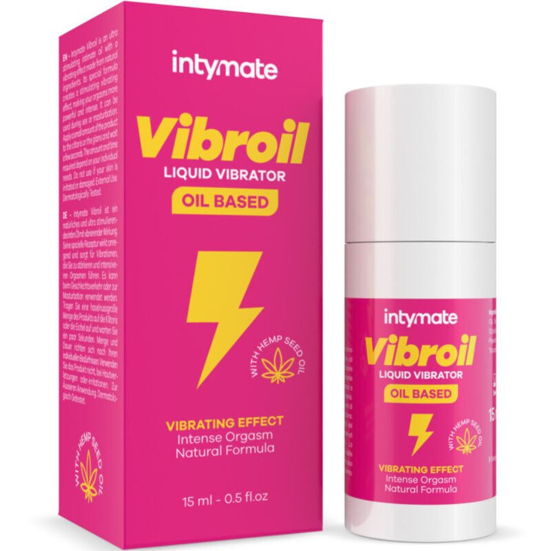 INTIMATELINE INTYMATE - VIBROIL HUILE INTIME POUR ELLE EFFET VIBRANT 15 ML