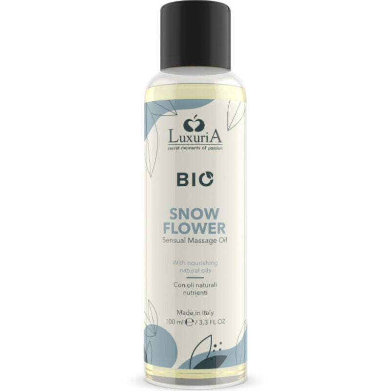 INTIMATELINE LUXURIA - ACEITE DE MASAJE FLOR DE NIEVE BIO 100 ML