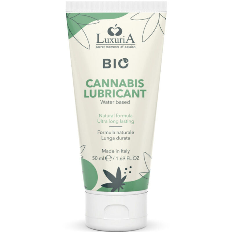 INTIMATELINE - LUBRIFIANT À BASE D'EAU LUXURIA BIO CANNABIS 50 ML