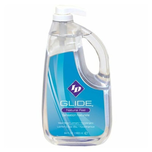 ID GLIDE - LUBRIFIANT À BASE D'EAU + SENSATION NATURELLE HYPOALLERGÉNIQUE 1900 ML